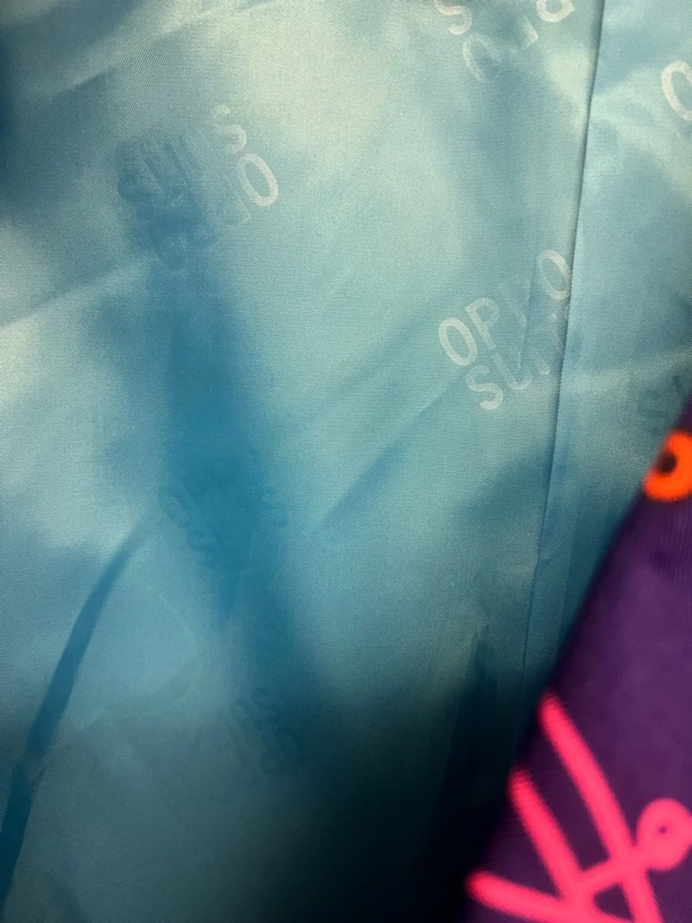 Opposuits- Vibrant Blue Neon-Doodle Dude Print‎ Men's Blazer and pant set